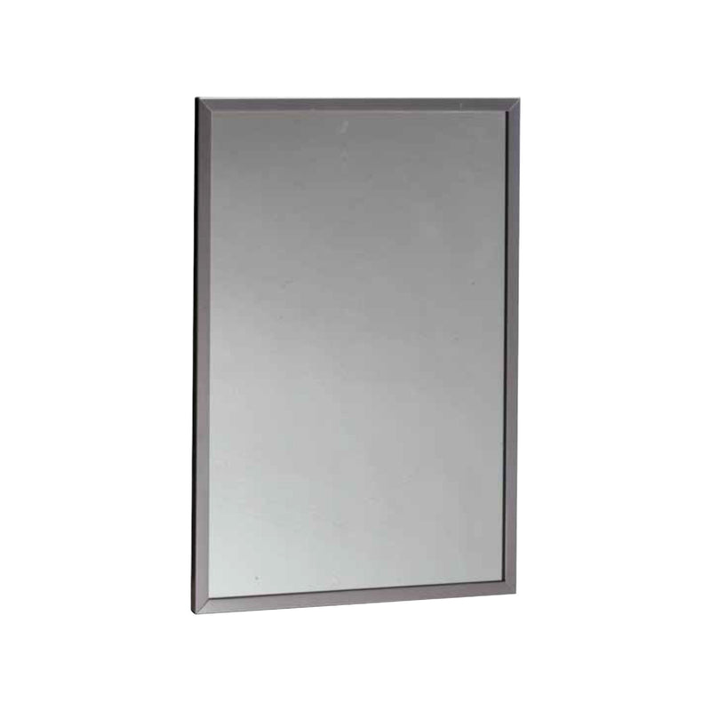 Bobrick B-165 1836 & Stainless Steel Channel-Frame Mirror