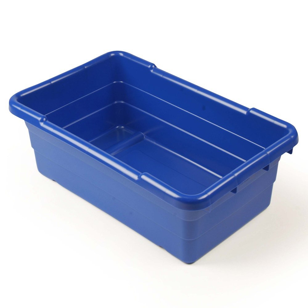 Lug Box, Blue, 50 Lb. Capacity – Chefs' Toys