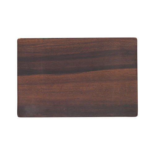 Arcata 922417 Melamine Rectangular Serving Board, Wood Finish, 10-1/2" x 7"