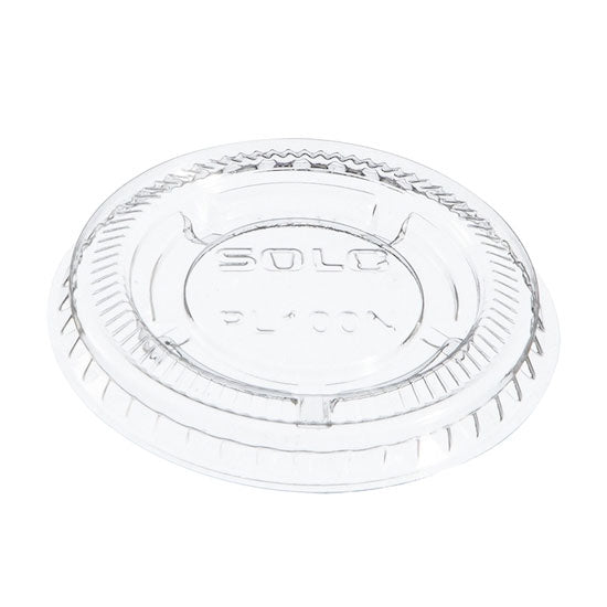 Clear Dart Lid for 1 oz. Portion Cup, Sleeve of 125