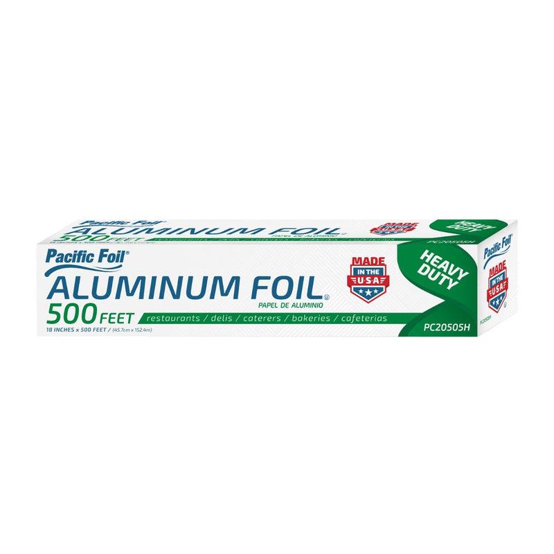 Pacific Foil Aluminum Foil Wrap, 18" x 500&
