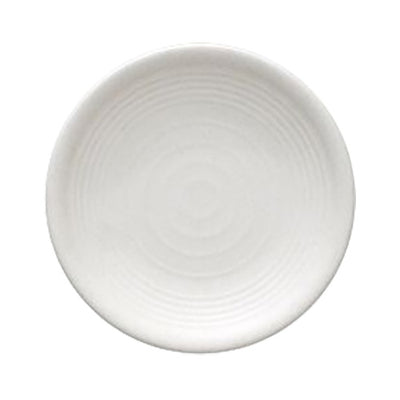 Tria 922495 Melamine Round Plate, White, 6-1/4", Case of 24