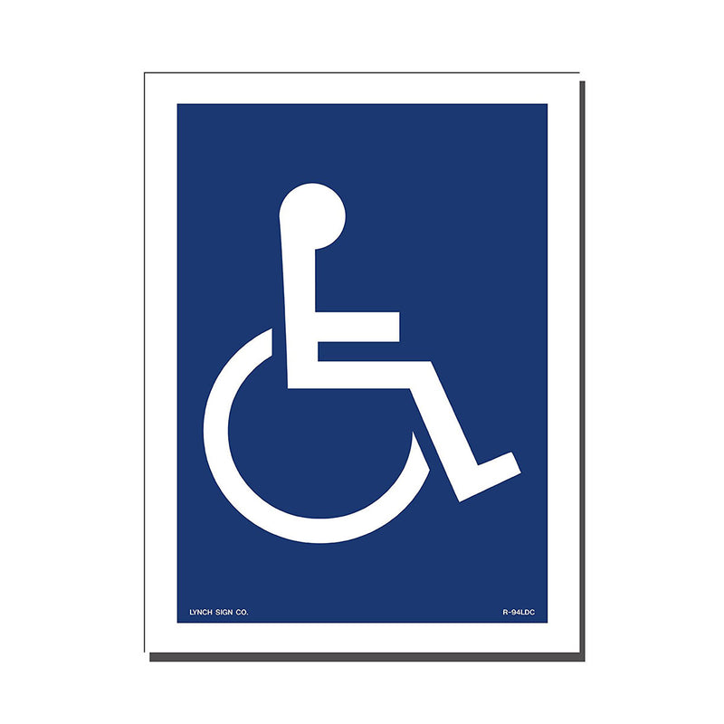 Accessible Decal, 6" x 8"