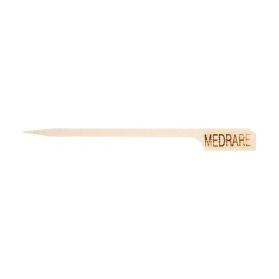 Tablecraft MEDRARE Meat Marker Pick, 3-1/2", Pack of 100