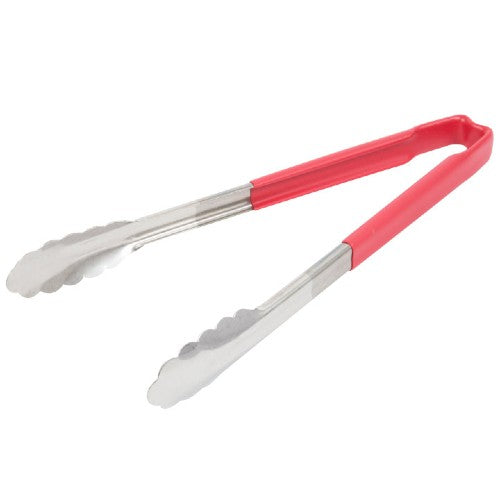 Vollrath 4781240 12" Utility Tong, Red