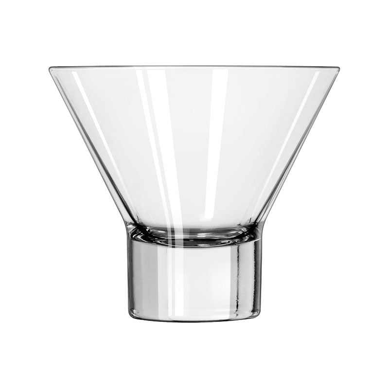 Libbey 11057822 Series V225 Martini / Cocktail / Dessert Glass, 7-5/8 oz., Case of 12