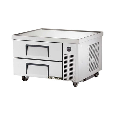 True TRCB-36 Two-Drawer Refrigerated Chef Base, V-Edge, 36"