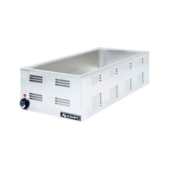 Adcraft FW-1500W Rectangular 4/3-Size Electric Countertop Food Warmer