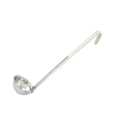 Culinary Essentials 859121 Color Coded Ladle, Ivory, 3 oz.