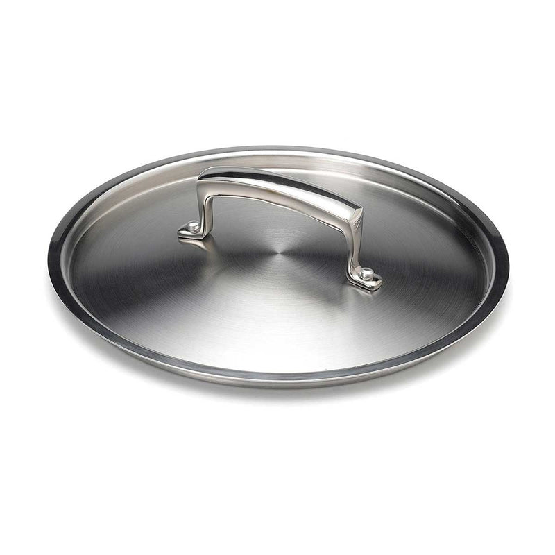 Browne 5724120 Stainless Steel Cover for Sauce / Fry Pan, 3.5 qt.