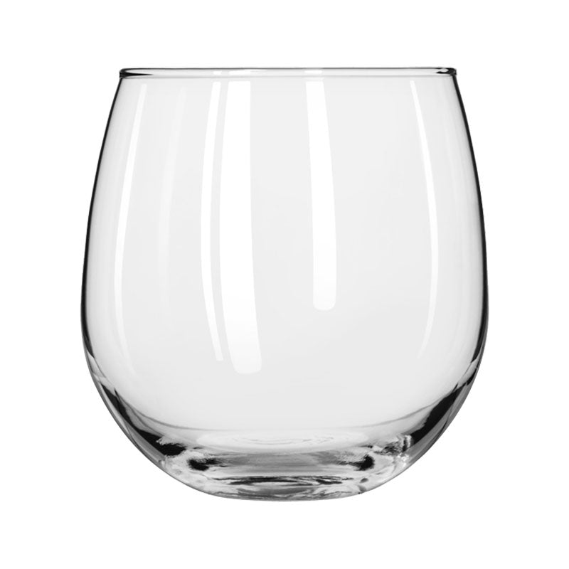 Libbey 222 Stemless Red Wine Glass, 16-3/4 oz., Case of 12