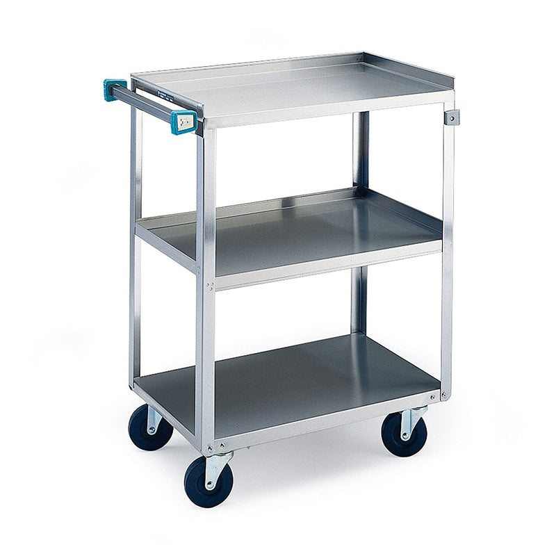 Lakeside 311 Stainless Steel Open Base Utility Cart, 16-1/4" x 27-1/2" x 32-1/8"