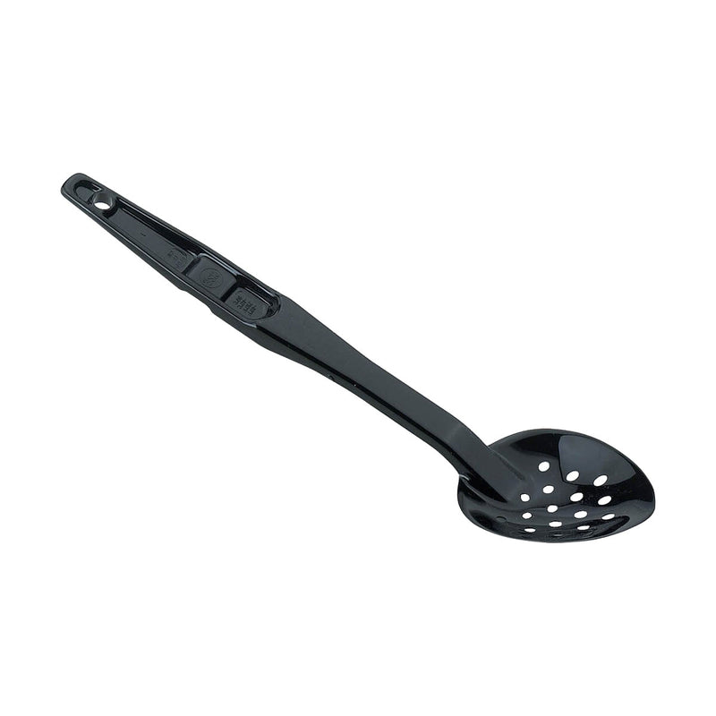 Cambro SPOP13CW110 Camwear Perforated Serving Spoon, Black, 13-1/8"