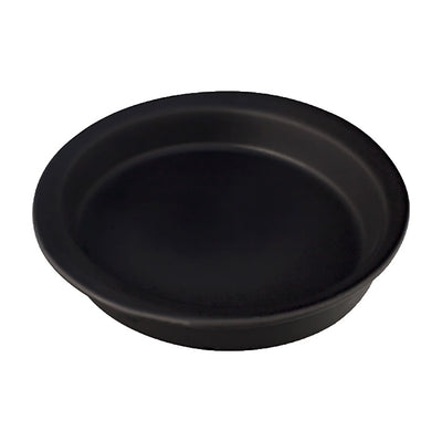 Vista Alegre 020326 Fusion Stoneware Creme Brulee Dish, Black, 6.75 oz., Case of 6