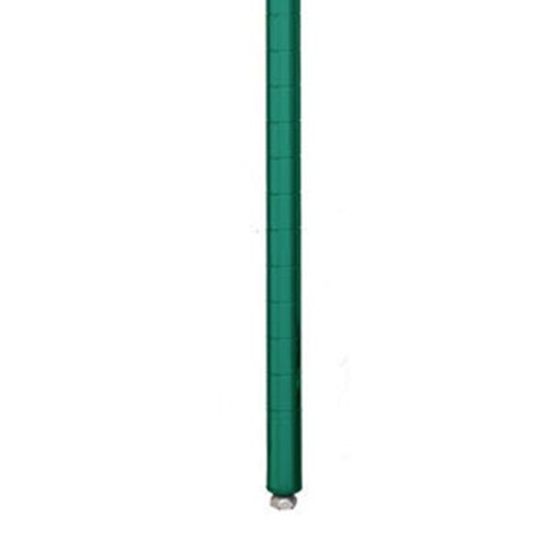 Metro 74PK3 Post, SuperErecta SiteSelect, 74 5/8"H, Metroseal Green