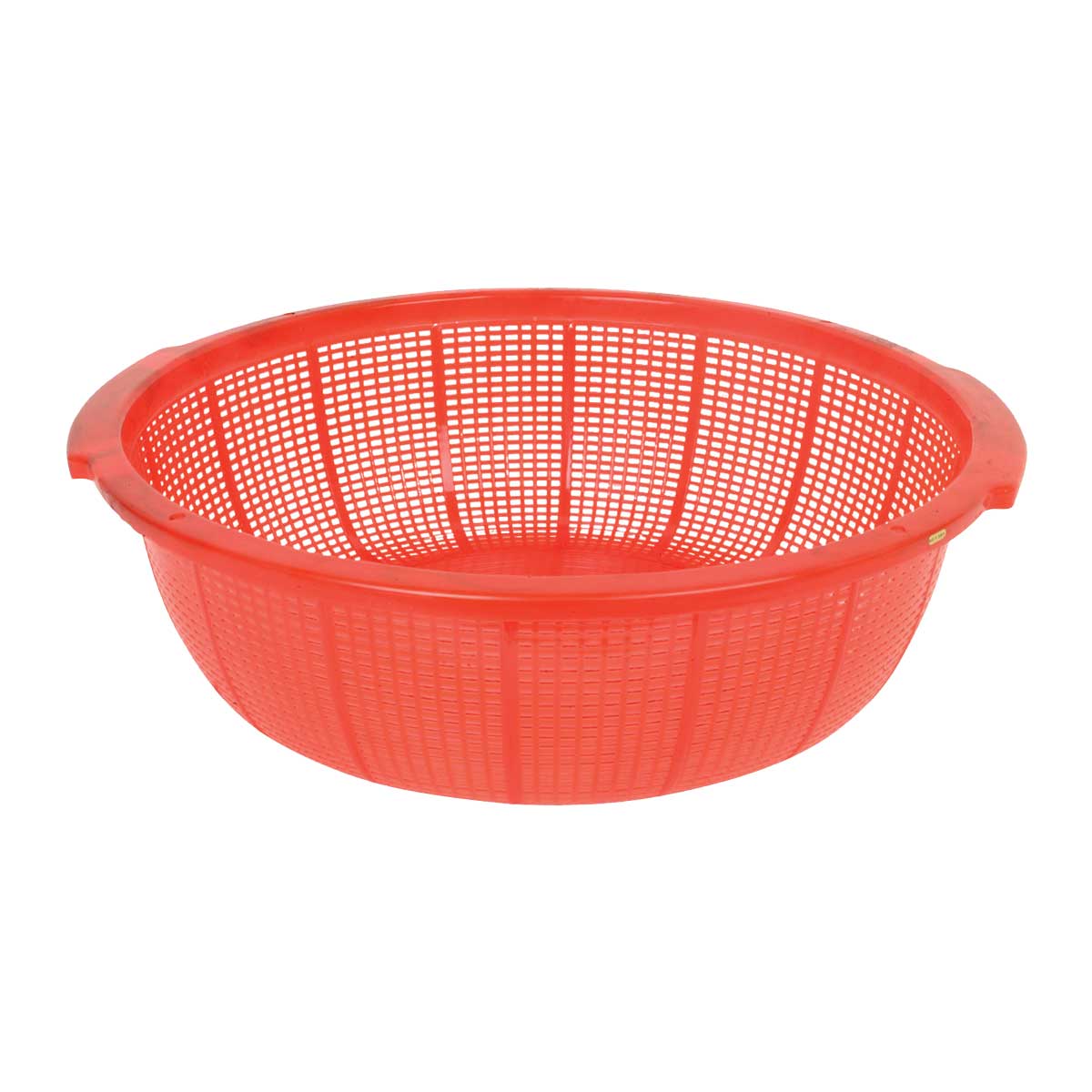 Thunder Group PLFP001 Colander w/ Handle, Red, 18-1/2