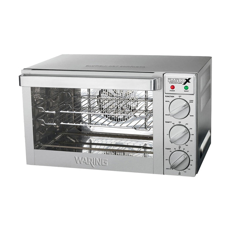 Waring WC250X Heavy-Duty Countertop Convection Oven, 1/4 Size