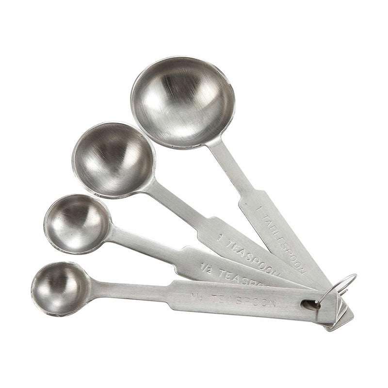 Stainless Steel Deluxe Measuring Spoon Set, 4 pc.