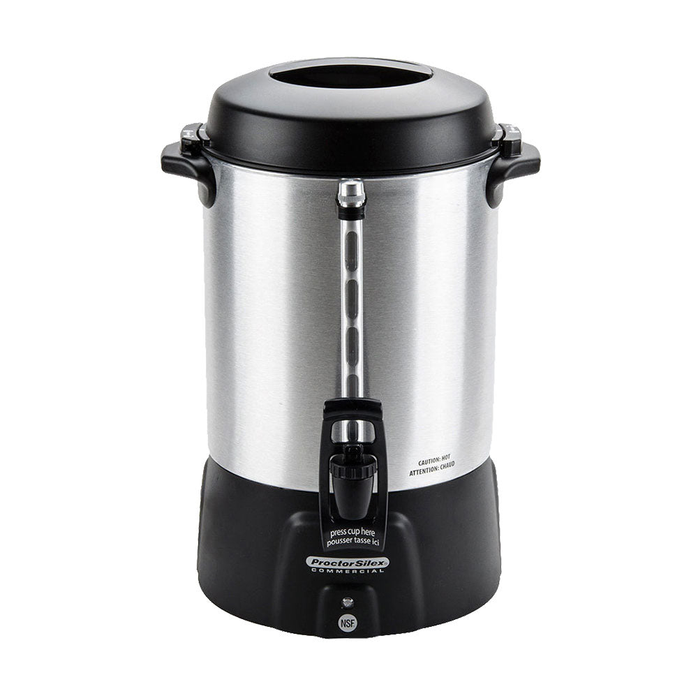 BAKERS CHEFS 60-CUP COFFEE MAKER URN STAINLESS STEEL