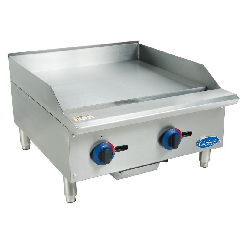 Globe C24GG Chefmate Gas Griddle, 24"