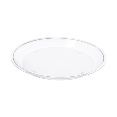Cal-Mil 315-12-12 Turn N Serve Shallow Tray, Clear, Clear, 12"