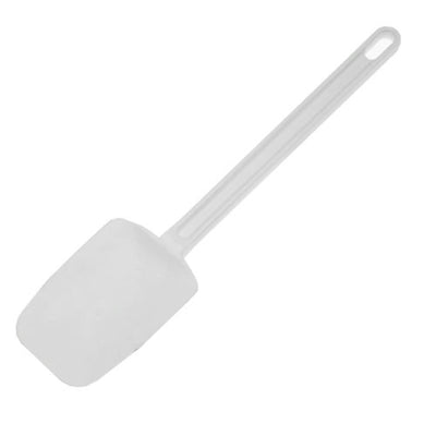 Culinary Essentials 859218 Spoon Shaped Scraper Spatula, 14" Long, Plastic