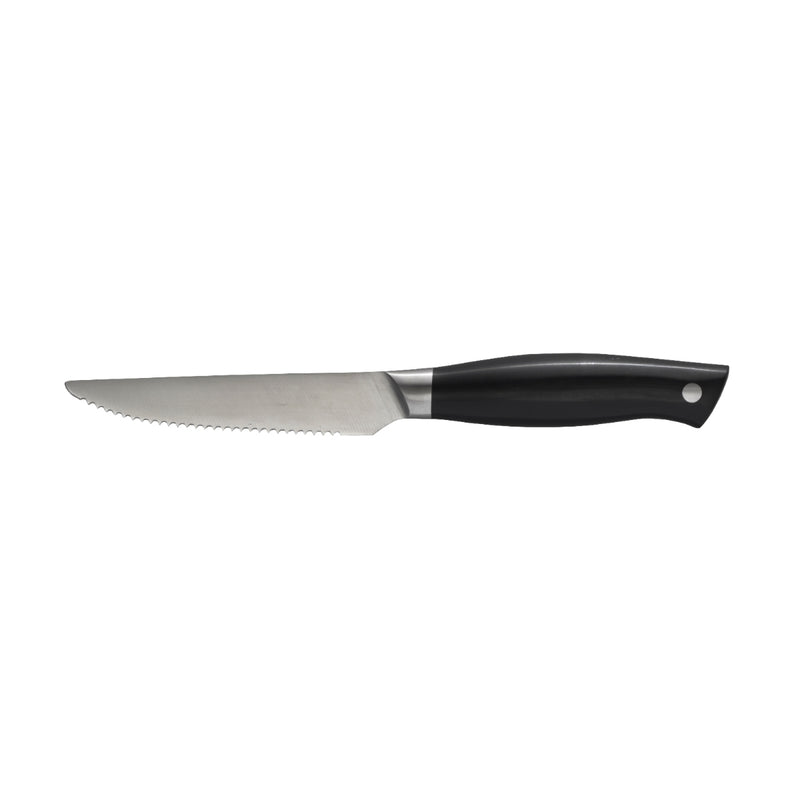 Venu 990928 Steak Knife w/ Black Handle, 8-5/8", Case of 12
