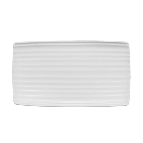 Ariane 922519 Artisan Rectangular Platter, Matte White, 14" x 7-3/4", Case of 6