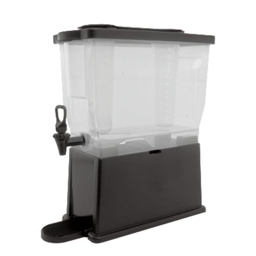 Service Ideas CBDP3BL Rectangle Plastic Cold Beverage Dispenser, 3 gal.