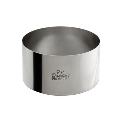 Fat Daddio's SSRD-3030 Baking Ring, 3" Dia. x 3" Height, Stainless Steel