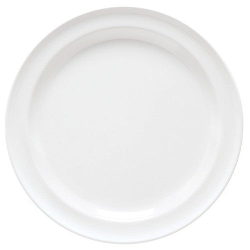 GET SPDP509W Supermel Dinner Plate, 9" Round, Case of 12