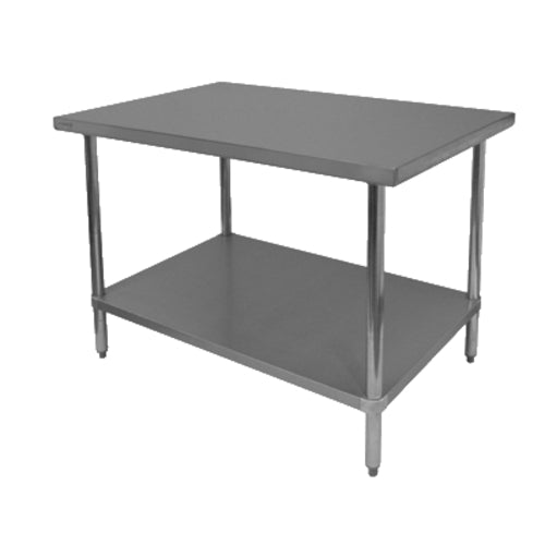 Kintera KHWT3048S Work Table, Stainless Steel Top & Legs, 48" x 30"