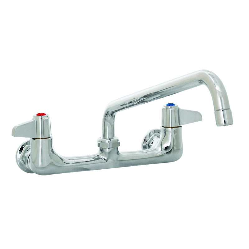 T&S Brass 5F-8WLX08 Wall Mount Faucet, 8" Centers, 8" Swing Nozzle