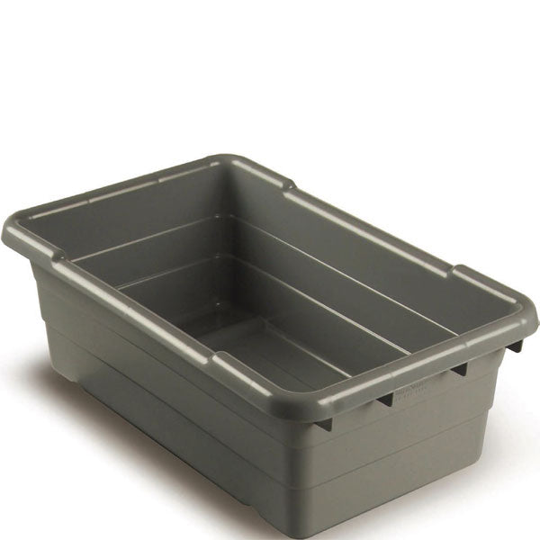 Lug Box, Gray, 50 Lb. Capacity