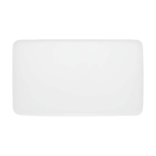 Vista Alegre 020190 Silk Road Porcelain Platter, White, 13-5/8" x 8"