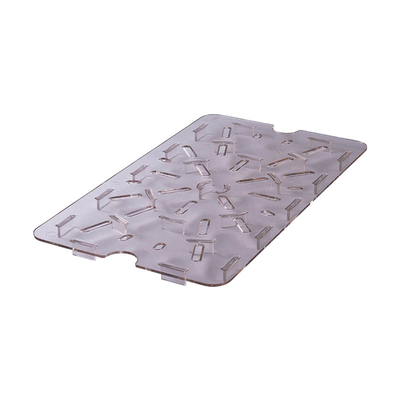 Cambro 40CWD135 Camwear Drain Shelf, Clear, 1/4 Size