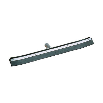 Carlisle 36324C00 Curved End Rubber Squeegee, Black, 24"