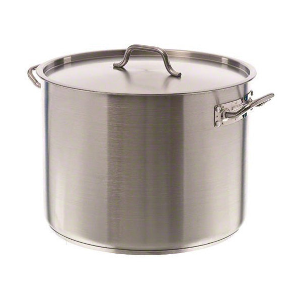 Stainless Steel Stock Pot w/ Cover, 40 qt.