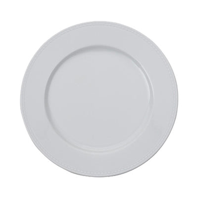 Vista Alegre 928631 Perla Porcelain Dinner Plate, 10-5/8", Case of 12