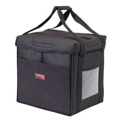 Cambro GBD121515110 GoBag Delivery Bag, Medium, Black, 12" x 15"
