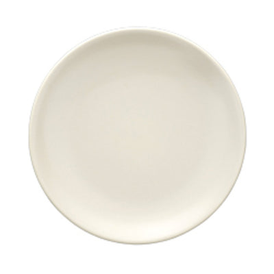 Ziena 020730 Stoneware Coupe Plate, Cream, 6-1/2", Case of 12