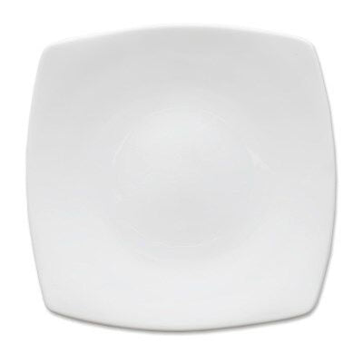 Venu 022403 Bone China Square Plate, 7-7/8" x 7-7/8", Case of 36