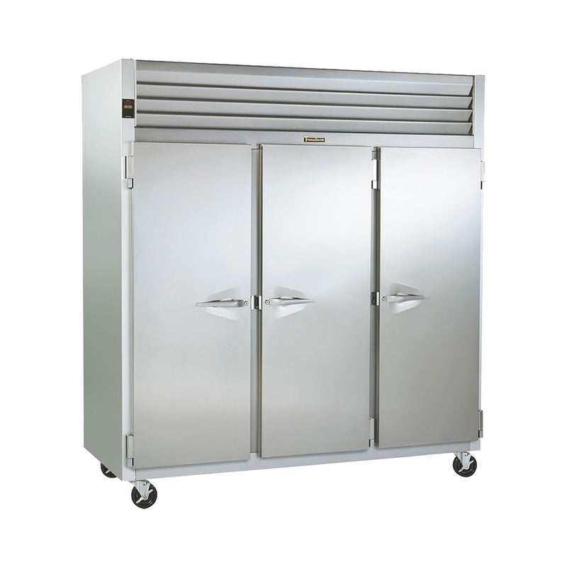 Traulsen G30010 G Series Solid Door Reach-In Refrigerator, 3 Section