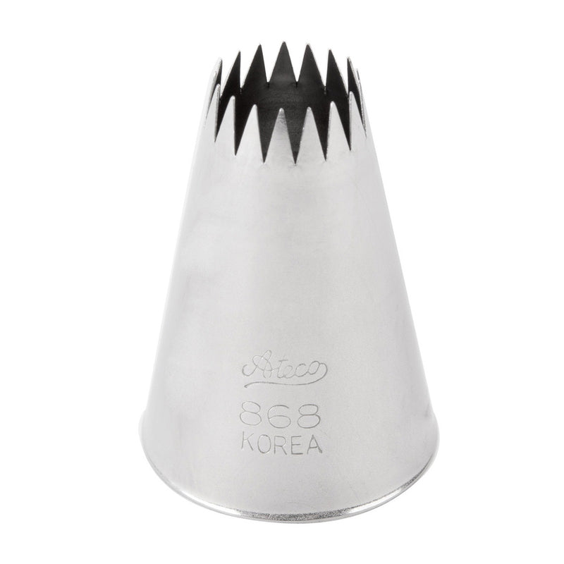 Ateco 868 French Star Pastry Tip 