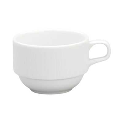 Alani 024412 Embossed Stacking Espresso Cup, 3.75 oz., Case of 24