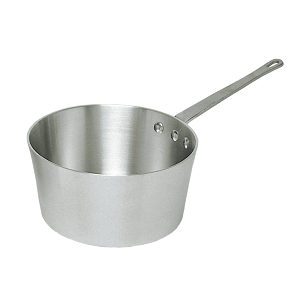 Choice 20 Qt. Tapered Aluminum Vegetable Colander with Handles