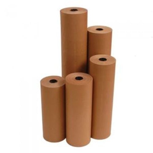 Wrapping Paper Roll, Kraft Brown, 24" x 1225&