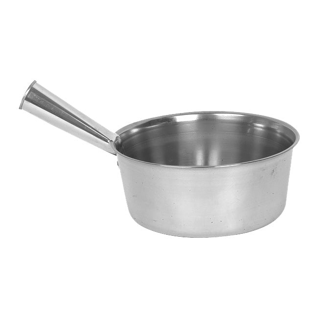Stainless Steel Transfer Dipper w/ Riveted Hollow Handle, 2 qt.
