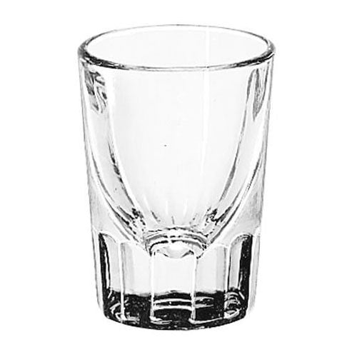 Libbey 5135 Fluted Whiskey Shot Glass, 1.25 oz., Case of 12