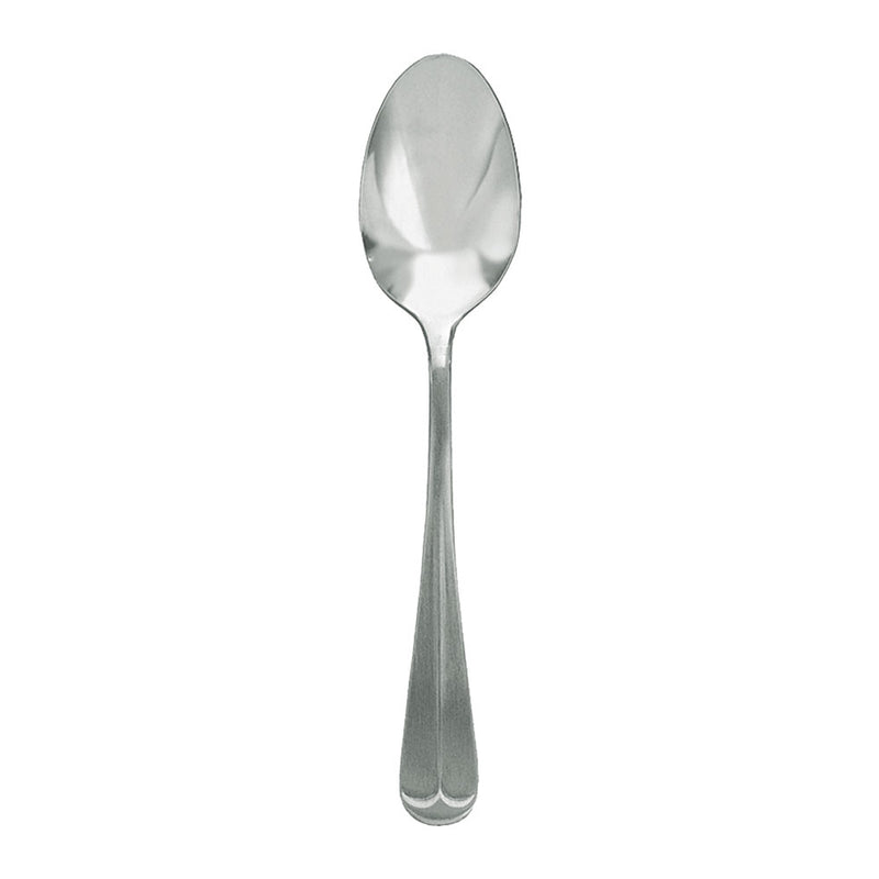 Update International CH-92H Bouillon Spoon, 18/0 Stainless Steel, Satin Finish, Pack of 12